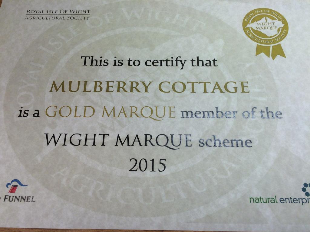 Mulberry Cottage B&B Bembridge Exteriér fotografie